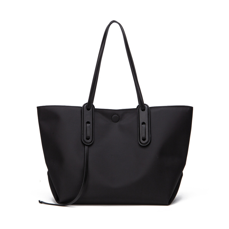 Ženska tote torba od Oxford platna, vodootporna, košarastog oblika, otvoreni gornji dio, podstava poliester