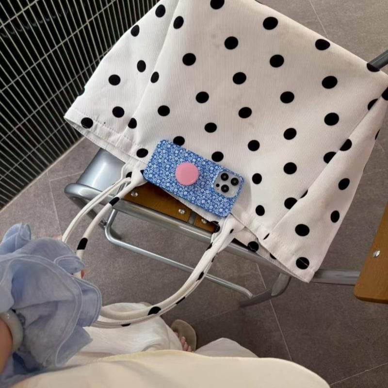 Platnena Tote torba - horizontalni kvadratni oblik, podstava od poliestera, izlazak u jeseni 2025., idealna za svakodnevnu upotrebu