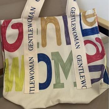 Unisex Tote torba s platnenom podstavom za svakodnevnu upotrebu