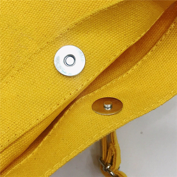 Platnena crossbody torbica, svjež i sladak stil, mali kvadratni oblik, uspravni kvadratni oblik, zatvaranje zatvaračem, unutarnji džep sa zatvaračem