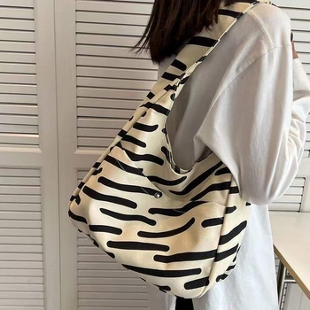Unisex platnena Tote torba za svakodnevnu upotrebu – proljeće 2025