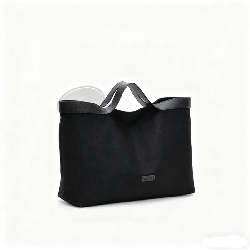 Platnena tote torba, velika kapaciteta, svakodnevna crossbody torba za žene, s džepom na zip i džepom za telefon, podstava od tkanine