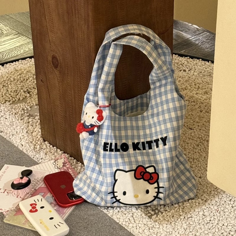 Slatka platnena torba za rame, ručna i crossbody, ljeto, velika kapaciteta
