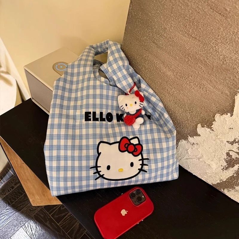 Slatka platnena torba za rame, ručna i crossbody, ljeto, velika kapaciteta