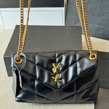 Γυναικεία τσάντα από γνήσιο δέρμα σε στυλ Cloud, οριζόντια τετράγωνη μορφή, με καπάκι, καμβάς επένδυση, εσωτερικά διαμερίσματα: θήκη με φερμουάρ, θήκη για κινητό και θήκη ταυτότητας