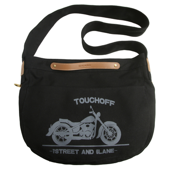 Geantă Tote de damă din pânză, închidere cu fermoar, formă verticală pătrată, buzunar interior cu fermoar, curea de umăr simplă