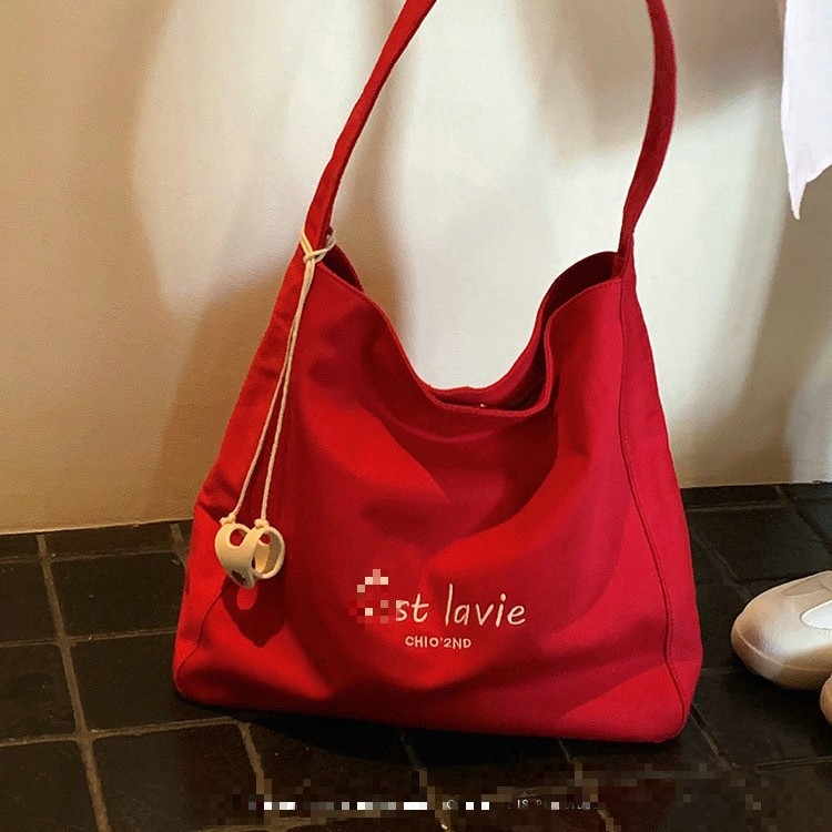 Unisex platnena Tote torba s kapicom, vertikalni kvadratni oblik, otvoren vrh, podstava od poliestera, džep za telefon, dvostruke naramenice (ljeto 2025)