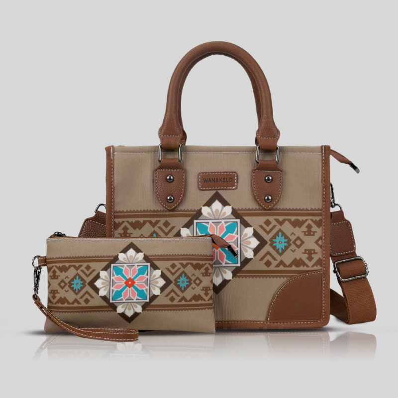 Platnena Tote torba u boho etničkom stilu s vintage izgledom; zatvarač na zip; podstava od poliester; vodoravni kvadratni oblik; unutarnja zip torba i džep za identifikaciju.