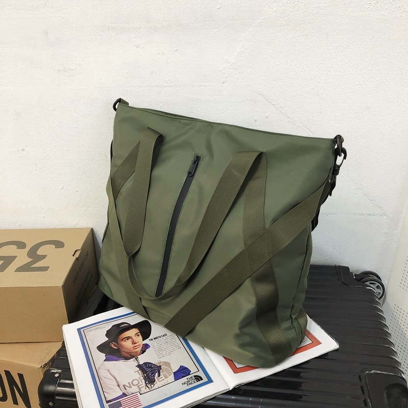 Tote torba od Oxford platna, gradski stil, vertikalno kvadratnog oblika, zatvaranje zipom, poliester podstava, unutarnji džepovi: zip, džep za telefon, džep za identifikacijsku karticu