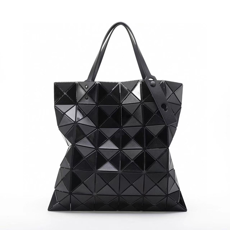 Torba za ramena — Geometrijski romboidni oblik, PVC materijal, uspravni kvadratni silueta, magnetska kopča, tajni džep sa zipom, platnena podstava