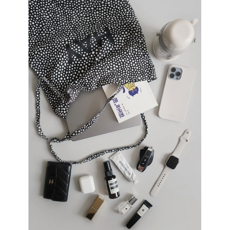 Bavlnená taška na rameno s vyšívaním na stroji, mestský jednoduchý štýl, zips, podšívka z polyesteru