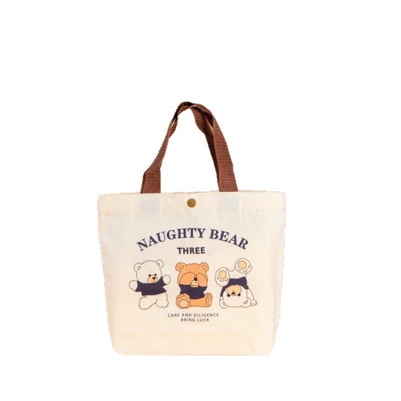 Канвасова чанта с мотив мечета; UV дигитален печат и ситопечат; марка Bai xin; чанта за съхранение