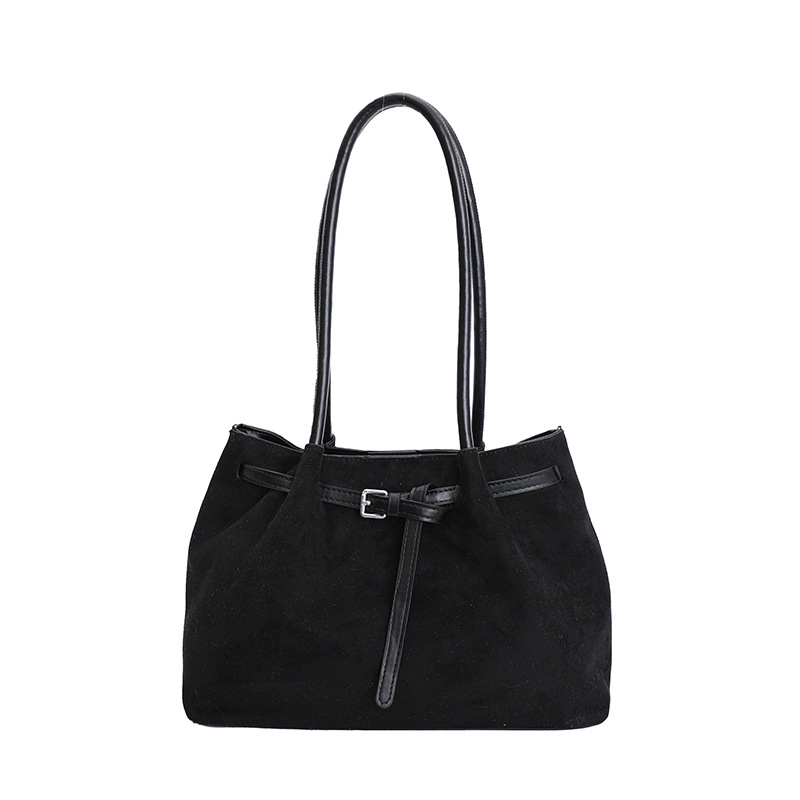 Geantă tote din PU pentru femei, formă orizontală pătrată, închidere magnetică, buzunare interne pentru telefon și documente, căptușeală din poliester