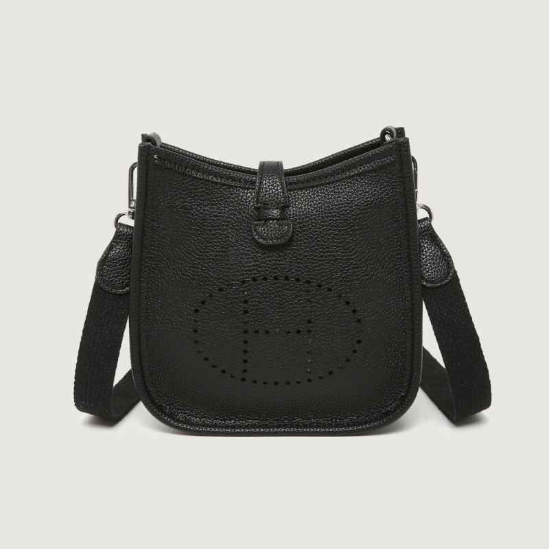 Geantă Evelyn pentru femei: din piele naturală pentru telefon mobil, formă găleată, închidere magnetică, căptușeală din piele de bovine (Material: Piele naturală; Stil: Geantă pentru telefon; Formă: Găleată; Închidere: Magnetic)