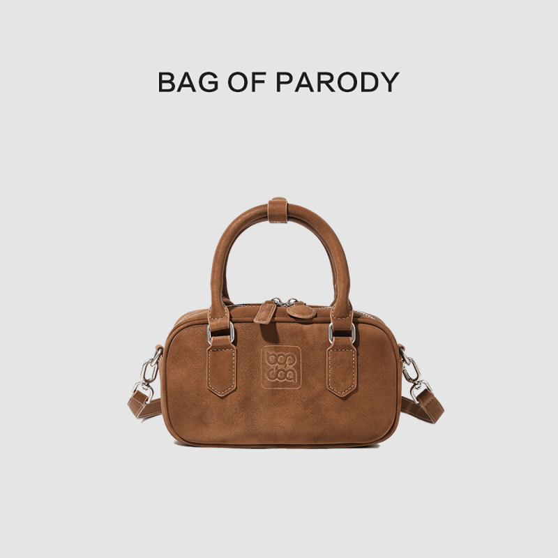 Ženska torba od prirodne kože, Boston stil, dvostruko sloj goveđe kože, zatvaranje zatvaračem, preko ramena ili crossbody, unutarnji džepovi za telefon i osobnu iskaznicu