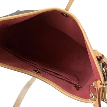 Carryall ženska torba — ulični stil, prava koža, tote torba u bucket obliku, zatvoren otvor, unutarnji laminirani džep sa zatvaračem