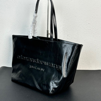 Geantă bucket din piele naturală, cu deschidere deschisă, curele dublu și buzunare interne pentru telefon și laptop