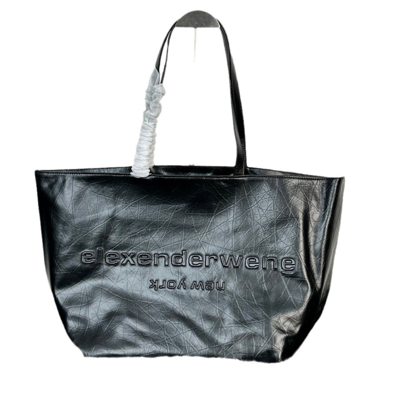 Geantă bucket din piele naturală, cu deschidere deschisă, curele dublu și buzunare interne pentru telefon și laptop