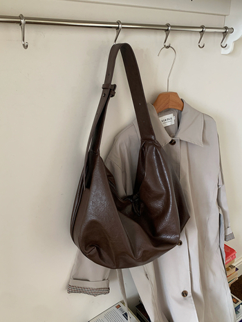 Geantă Tote, PU material, formă orizontală pătrată, închidere cu fermoar, buzunar ascuns cu fermoar