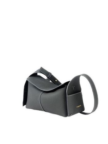Crossbody hobo torba - prirodna koža, unutarnja pretinac od split kože goveđeg, horizontalni kvadratni oblik, magnetsko zaključavanje, pretinac za telefon i ID karticu