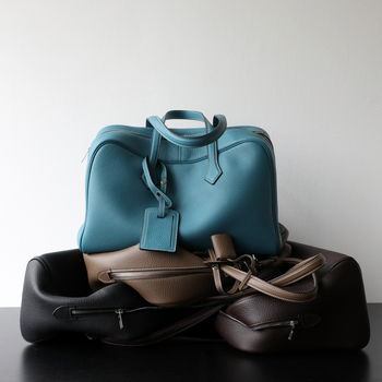 Geantă Boston pentru femei din piele de vită de calitate superioară, închidere cu fermoar, buzunar interior cu fermoar, căptușeală din poliester