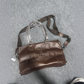 Kožna tote torba u stilu Punk Motorcycle s crossbody naramenicom za svakodnevnu upotrebu (Winter 2024)
