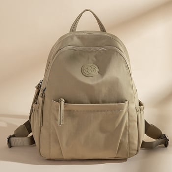 Ruksak od Oxford materijala, Proljeće 2025., Zatvaranje na zatvarač, Unutarnje džepove: džep sa zatvaračem i džep za telefon, Vodootporan