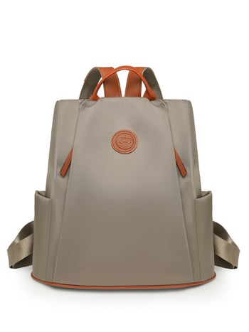 Ženski ruksak s zaštitom od krađe, Oxford materijal, za poslovnu svakodnevicu, velik kapacitet, vodootporan, unutarnji džep za telefon i džep sa zatvaračem