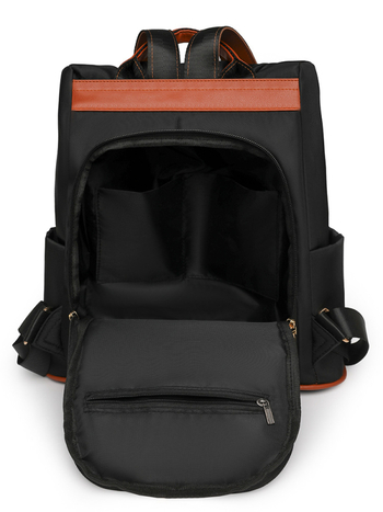 Ženski ruksak s zaštitom od krađe, Oxford materijal, za poslovnu svakodnevicu, velik kapacitet, vodootporan, unutarnji džep za telefon i džep sa zatvaračem