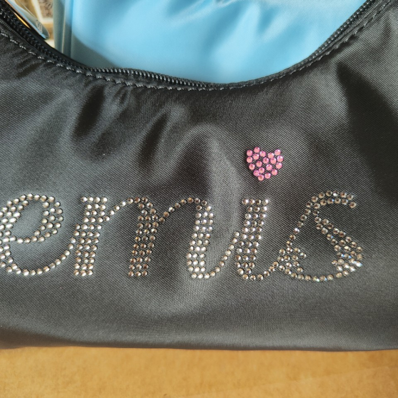 Női városi crossbody táska – Oxford anyagból, kagyló alakú forma, cipzáras zárás, laptopzseb