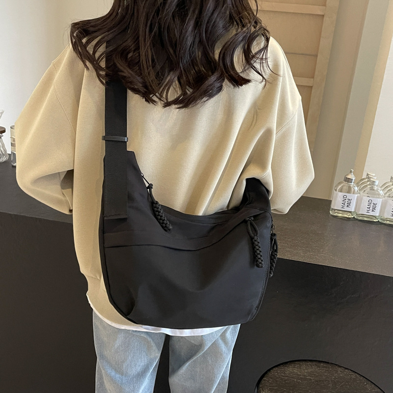 Ženska torba za studentice – velika kapaciteta, crossbody torba za svakodnevnu upotrebu, Dumpling Bag