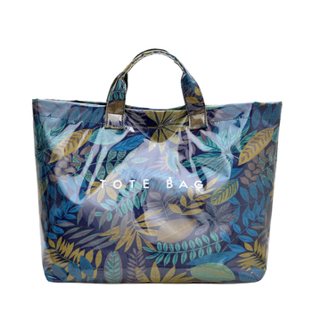 Tote torba u stilu street fashion, Oxford tkanina, vodoravni kvadratni oblik, magnetski zatvarač, podstava od poliester