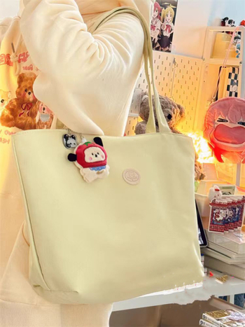 Oxford szövetből készült tote táska városi egyszerű stílusban, cipzáras nyitás, poliészter bélés, belső telefonzseb