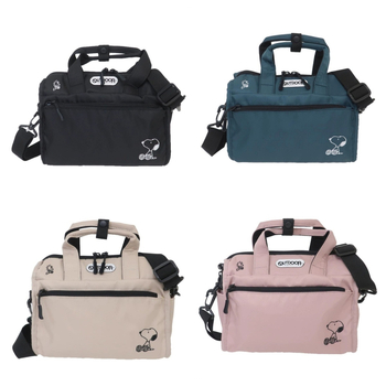 Crossbody torba uličnog stila — Saddle bag, Oxford tkanina, horizontalan četvrtasti oblik, zatvaranje na zip, Nylon podstava