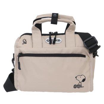 Crossbody torba uličnog stila — Saddle bag, Oxford tkanina, horizontalan četvrtasti oblik, zatvaranje na zip, Nylon podstava