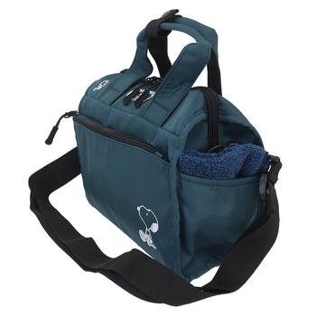 Crossbody torba uličnog stila — Saddle bag, Oxford tkanina, horizontalan četvrtasti oblik, zatvaranje na zip, Nylon podstava
