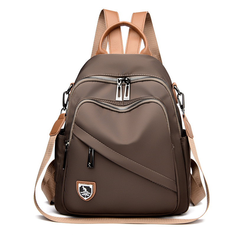 Gradski ranac od Oxford tkanine, velika kapaciteta, zatvaranje na zip, unutarnji džepovi: skriveni džep sa zipom, džep za telefon, unutarnji pregradni džep, vodootporan i izdržljiv – Fengzhuang