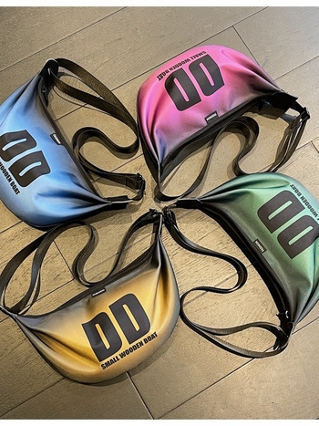 Чанта за рамо с универсален стил, оксфорд плат, чанта за подмишница, подплата от найлон, цип за затваряне.