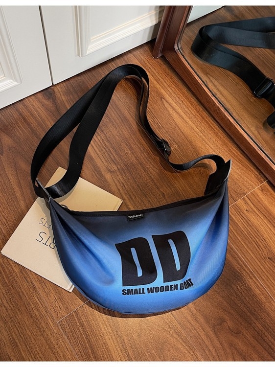 Чанта за рамо с универсален стил, оксфорд плат, чанта за подмишница, подплата от найлон, цип за затваряне.