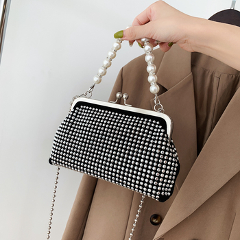 Nothing Birkin-stil torba od Oxford platna, horizontalni kvadratni oblik, zaključavanje, unutarnji patch džep