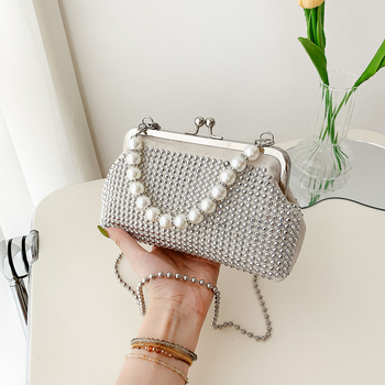 Nothing Birkin-stil torba od Oxford platna, horizontalni kvadratni oblik, zaključavanje, unutarnji patch džep