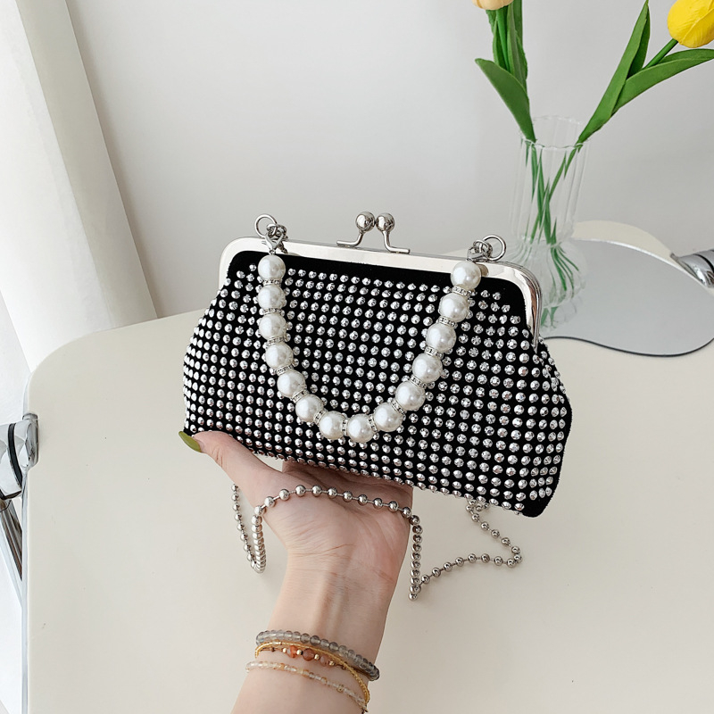 Nothing Birkin-stil torba od Oxford platna, horizontalni kvadratni oblik, zaključavanje, unutarnji patch džep