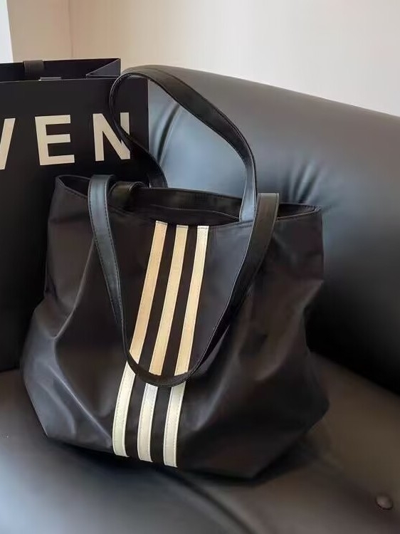 Geantă de voiaj din nailon, cu căptușeală Oxford, închidere cu fermoar, formă verticală pătrată