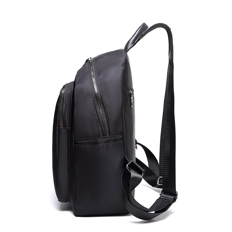 Putni ruksak, gradski minimalistički stil, Oxford platno, velika kapacitet, zatvarač, unutarnji džepovi: skriveni džep na zatvarač, džep za telefon, džep za osobnu iskaznicu, vodootporan i otporan na habanje, poliester podstava