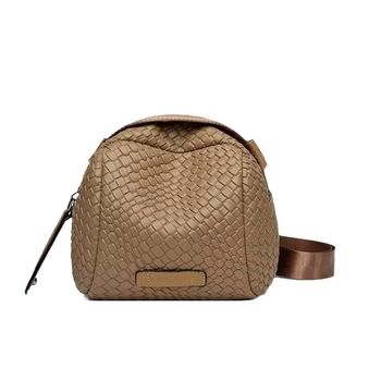 Crossbody torba u obliku školjke, PU materijal, gradska jednostavnost, zatvarač, jedna naramenica
