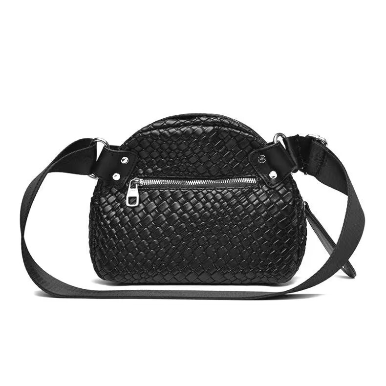 Crossbody torba u obliku školjke, PU materijal, gradska jednostavnost, zatvarač, jedna naramenica