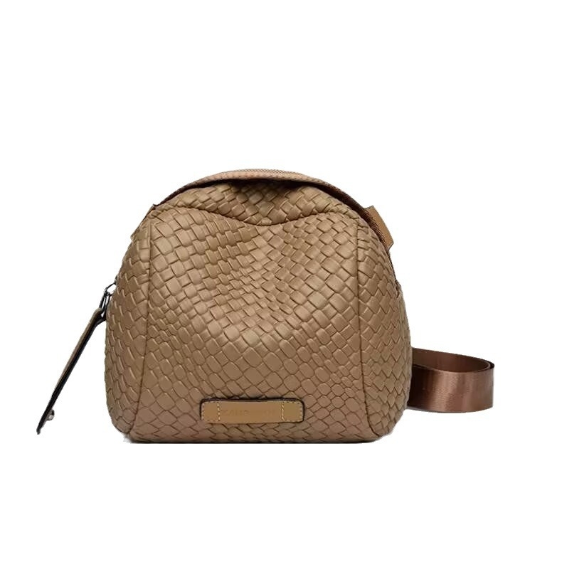 Crossbody torba u obliku školjke, PU materijal, gradska jednostavnost, zatvarač, jedna naramenica
