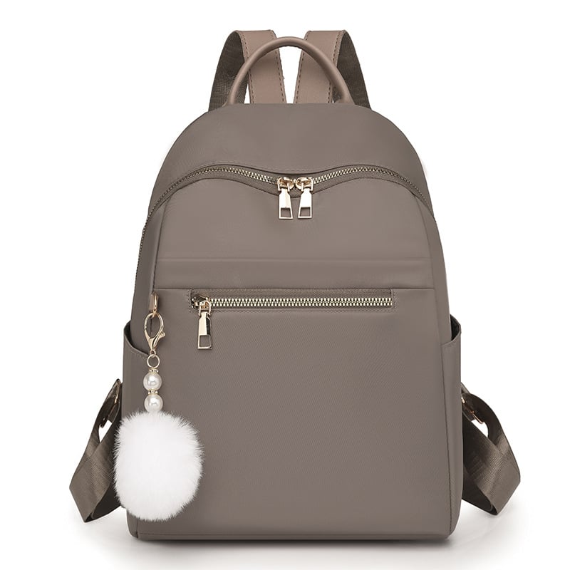 Rucsac pentru femei, Nailon, Primăvara 2025, Închidere cu fermoar, Buzunar cu fermoar, Respirabil și impermeabil