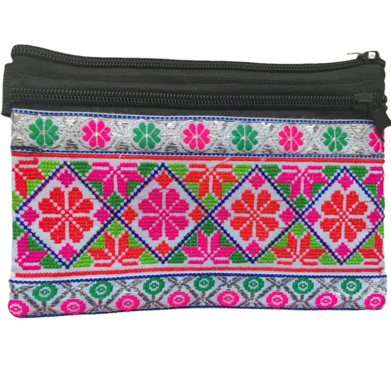 Izšivena crossbody torba od platna, cvjetni križni šiv, ženska torba velike kapacitete, nacionalni stil mode