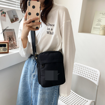 Geantă crossbody pentru femei, stil casual, pânză Oxford, formă pătrată verticală, căptușeală din nailon (Material: Pânză Oxford; Căptușeală: Nailon; Formă: Pătrată vertical)